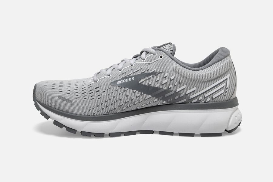 Ghost 13 Road Brooks Running Shoes NZ Womens - Grey - MAVWRC-708